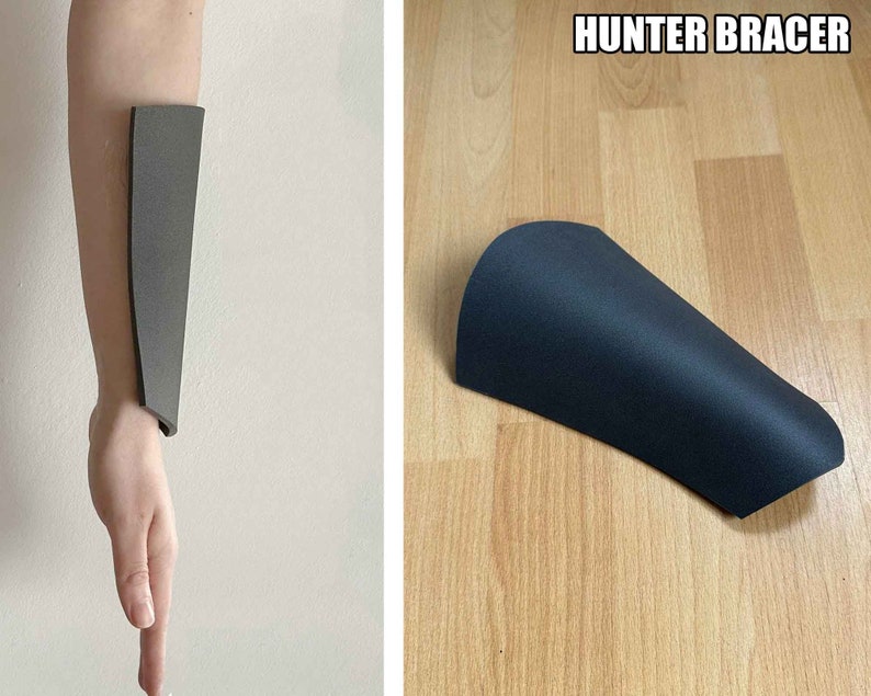 DIY Foam Bracer Armor Pattern Arm Armor Template Cosplay Arm Etsy