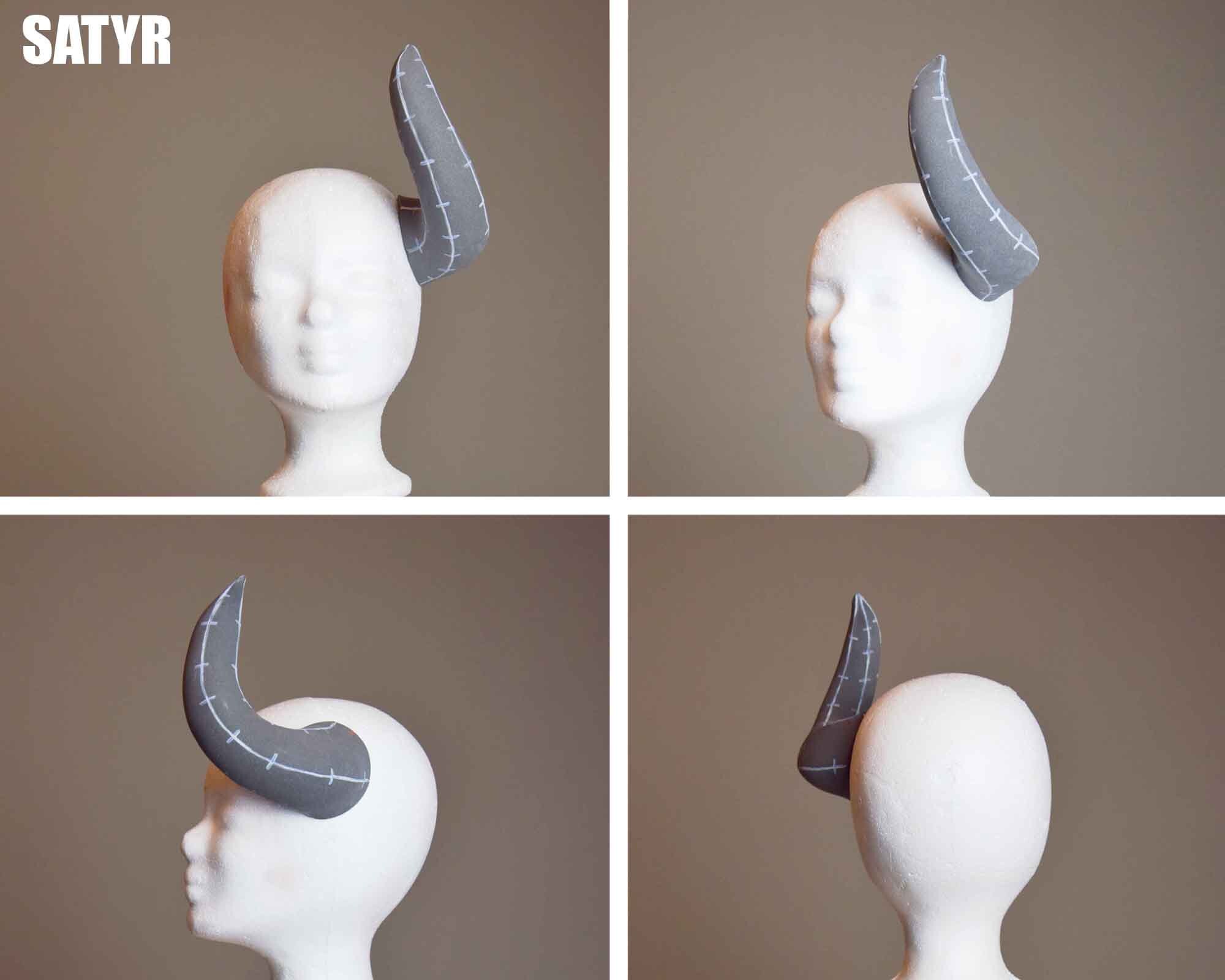DIY Foam Horn Pattern Collection 2 Cosplay Horns Dragon - Etsy