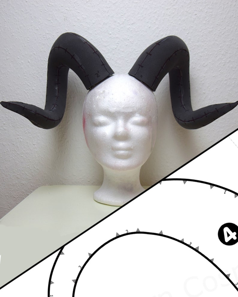 DIY Rams horns / cosplay horns / costume horns / Satyr / Fawn Etsy