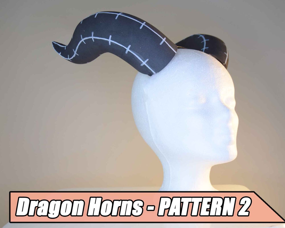 DIY Dragon Horns Cosplay Horns Costume Horns Foam Horns Etsy