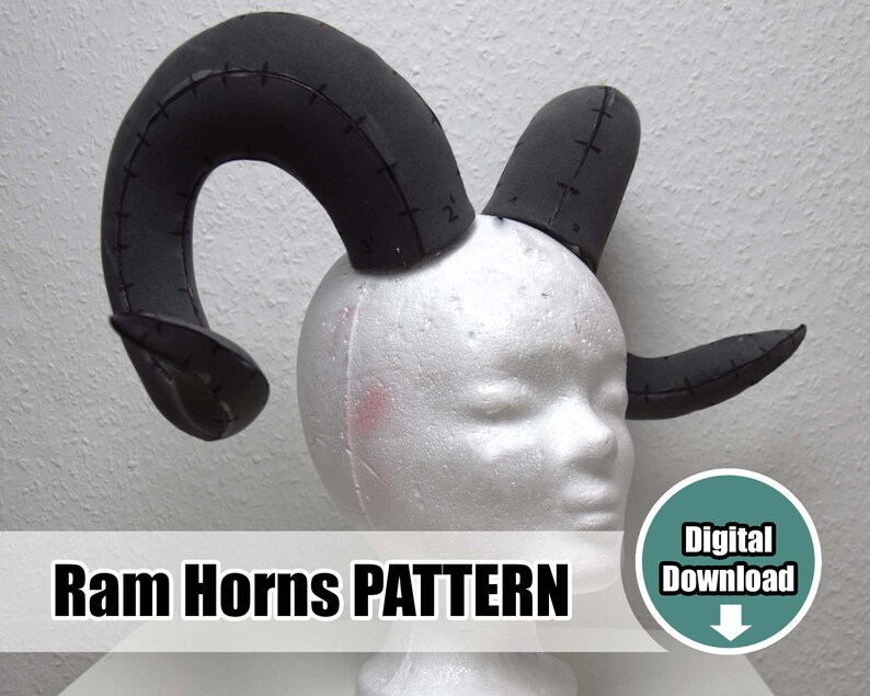 DIY Rams horns / cosplay horns / costume horns / Satyr / Fawn Etsy