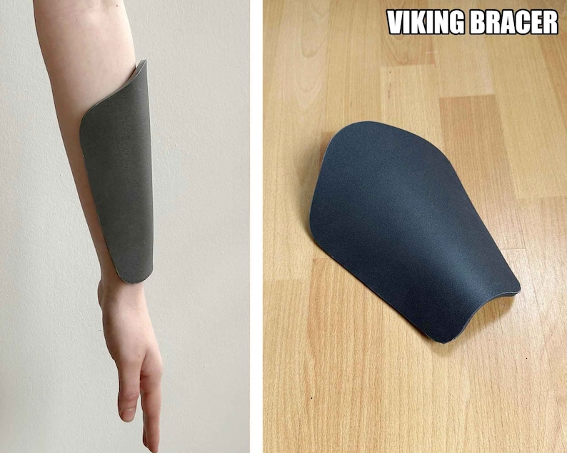 DIY Foam Bracer Armor Pattern Arm Armor Template Cosplay Arm Etsy