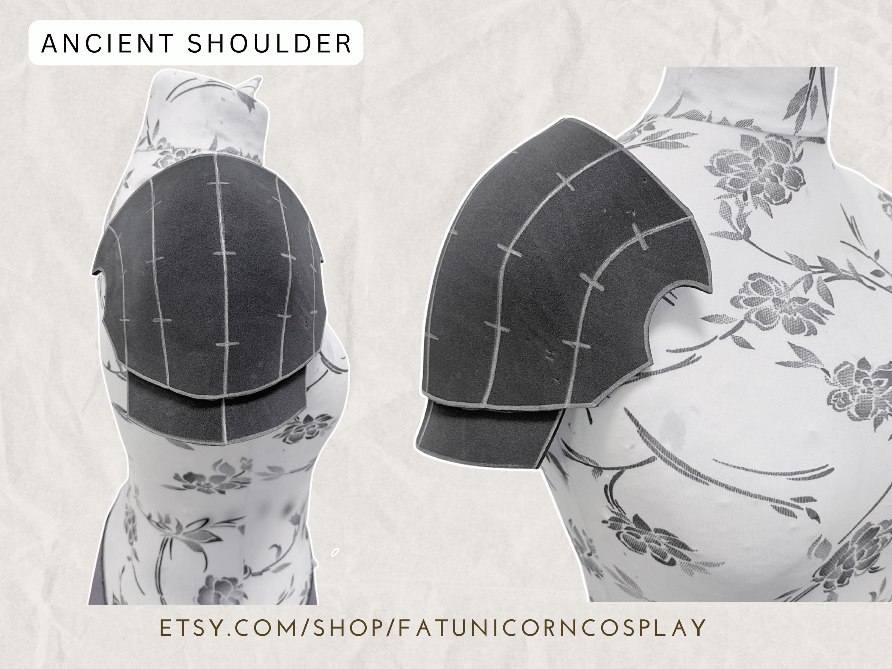 Shoulder Pattern Eva Shoulder Armor EVA Foam Pattern Bundle – Collection 3 | Cosplay & LARP ...