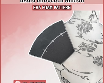 Basic Shoulder Armor EVA Foam Pattern | Cosplay & LARP Armor Template (PDF)