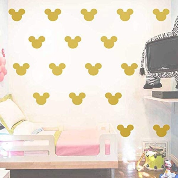 Mickey Wall Decal Etsy