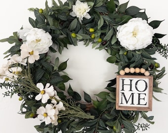 White Floral Home