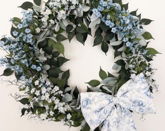 Small Blue Flower Sections