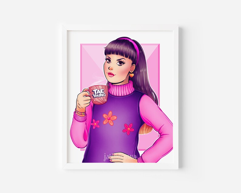 Abby Fan Art Print Turning Red Poster - Etsy Ireland