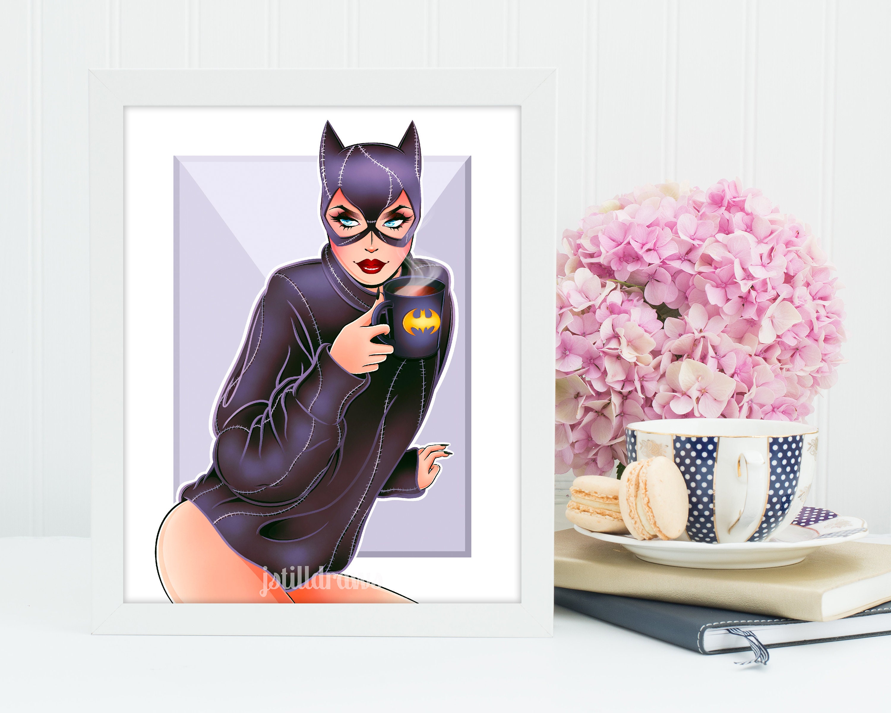 Catwoman Fan Art Print Batman Returns Poster - Etsy