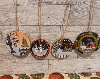 Winter Wonderland Christmas Ornaments