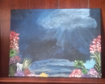 Under the Sea Acrylic Painting