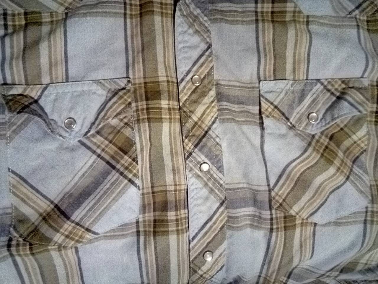 Chemise western homme vintage Wrangler perle à manches