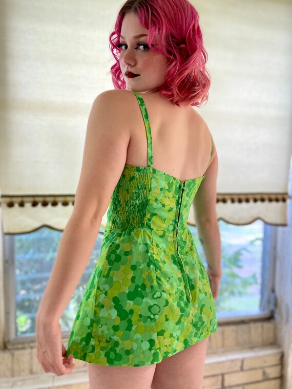 Pinup Hawaiian 1950s / 1960s Playsuit /Swimsuit /… - image 3