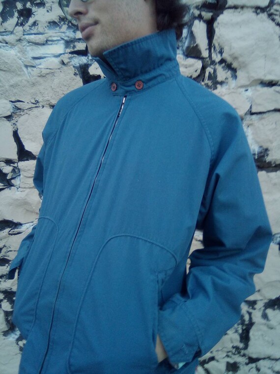 McGregor Jacket with Button Up Collar/1980's Deep… - image 7