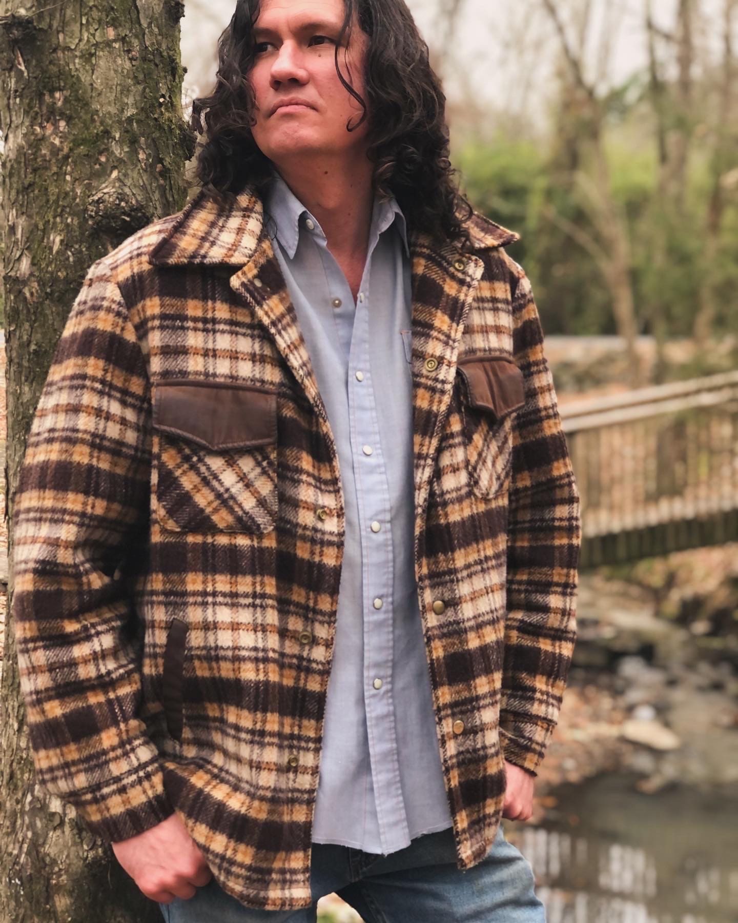 JC Penny Plaid Rustic Chore Coat 1960s - 1970s Jacket - Etsy