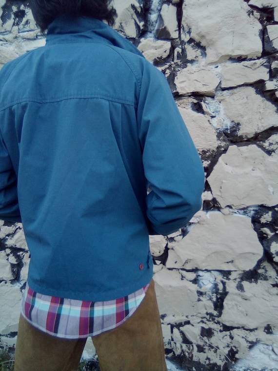 McGregor Jacket with Button Up Collar/1980's Deep… - image 4
