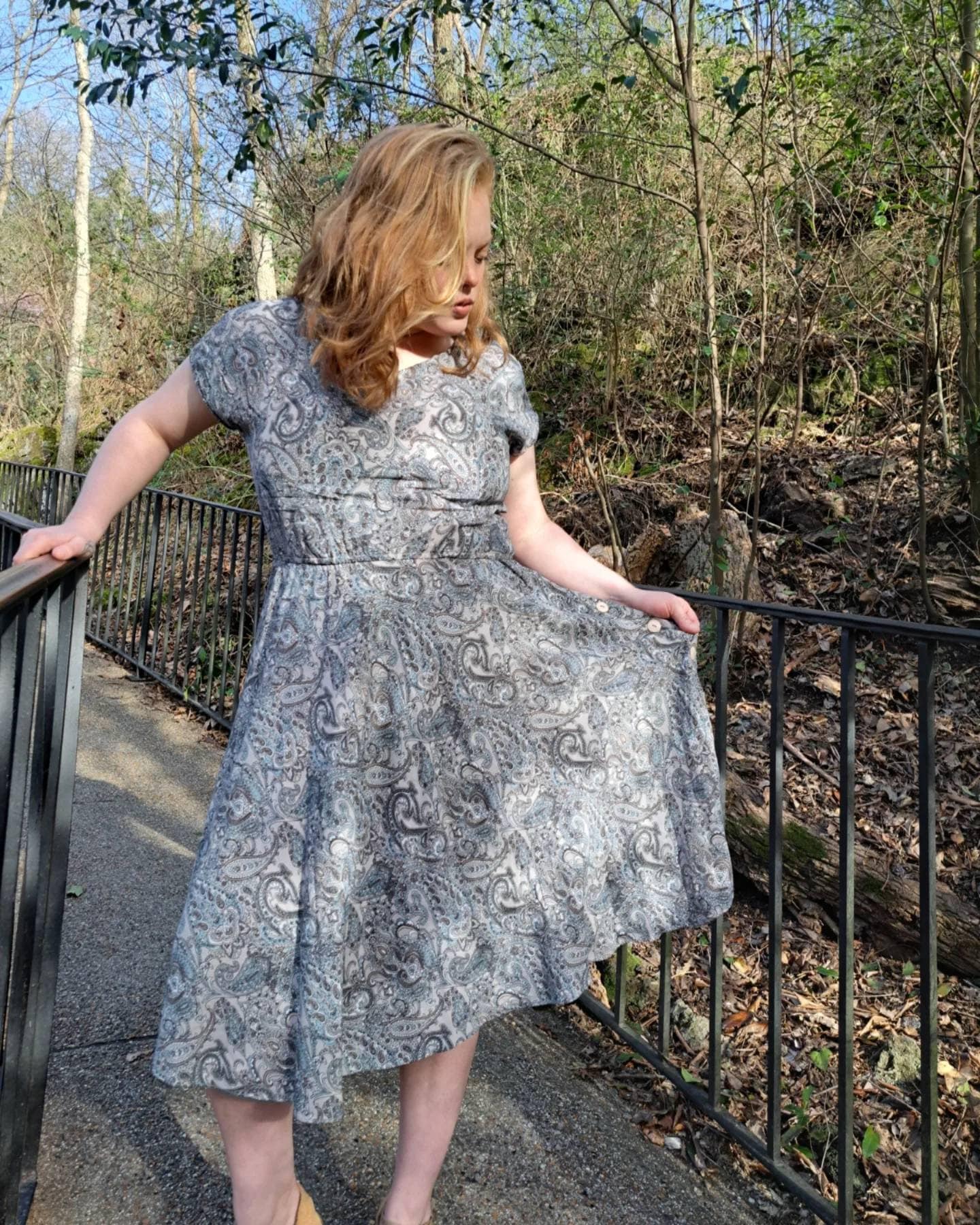 ドレス Original paisley pattern dress Original paisley pattern dressのドレス|Dorry Doll / LE'RURE