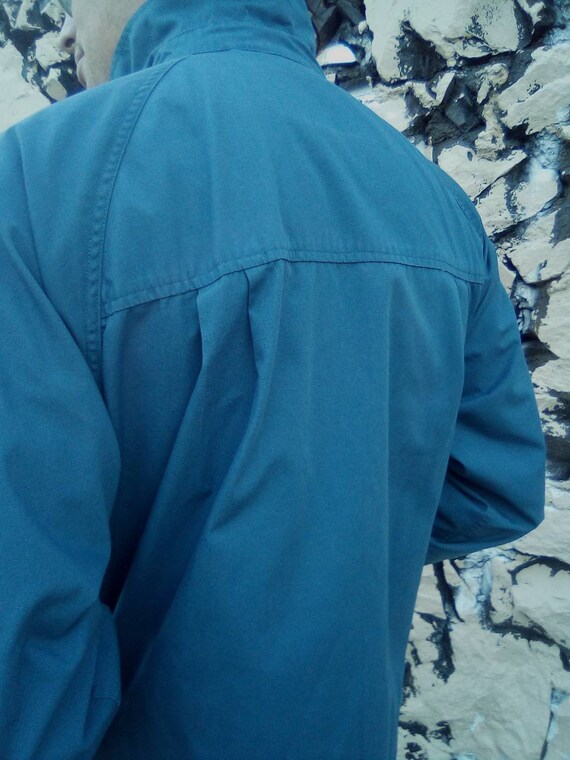 McGregor Jacket with Button Up Collar/1980's Deep… - image 8
