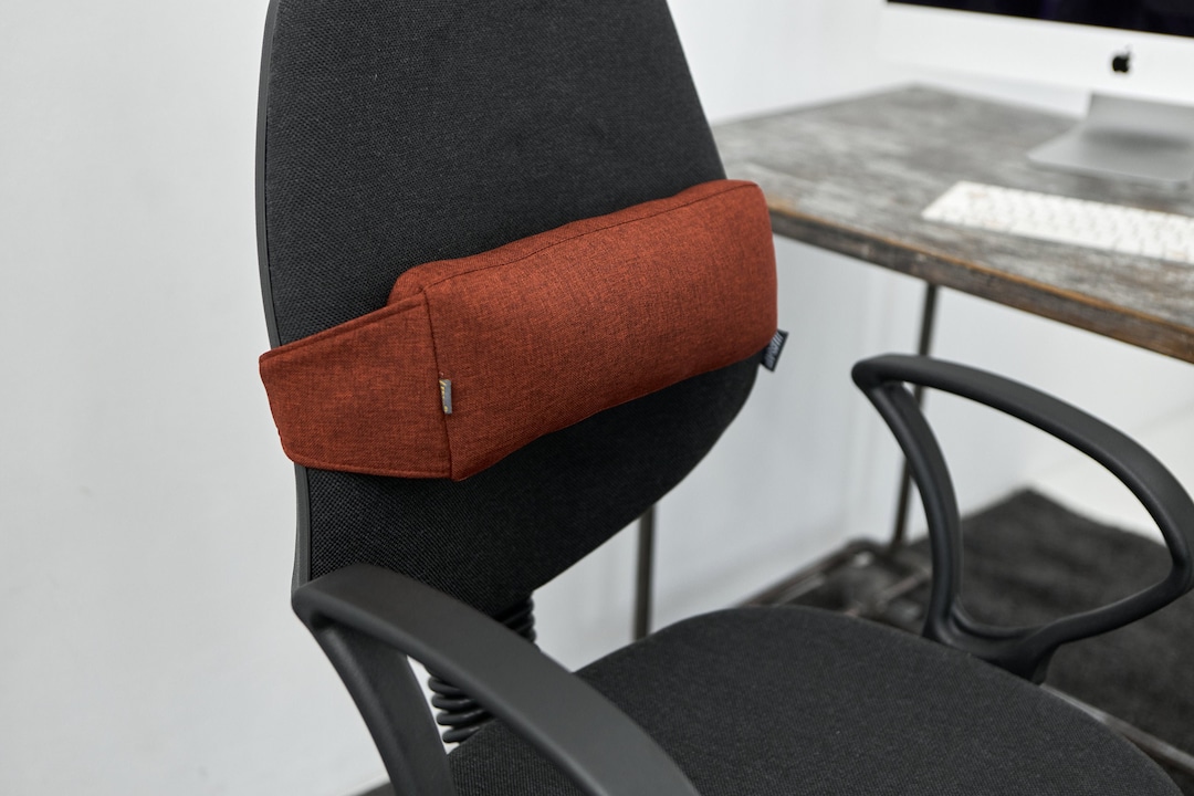 Pillow for Gaming Chair, Lumbar Pillow, Small Pillow, Gaming Room Decor, Posture Seat Cushion