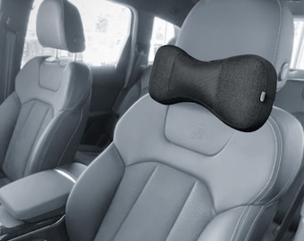 Ergonomic Car Neck Pillow: Cotton Elastane Headrest