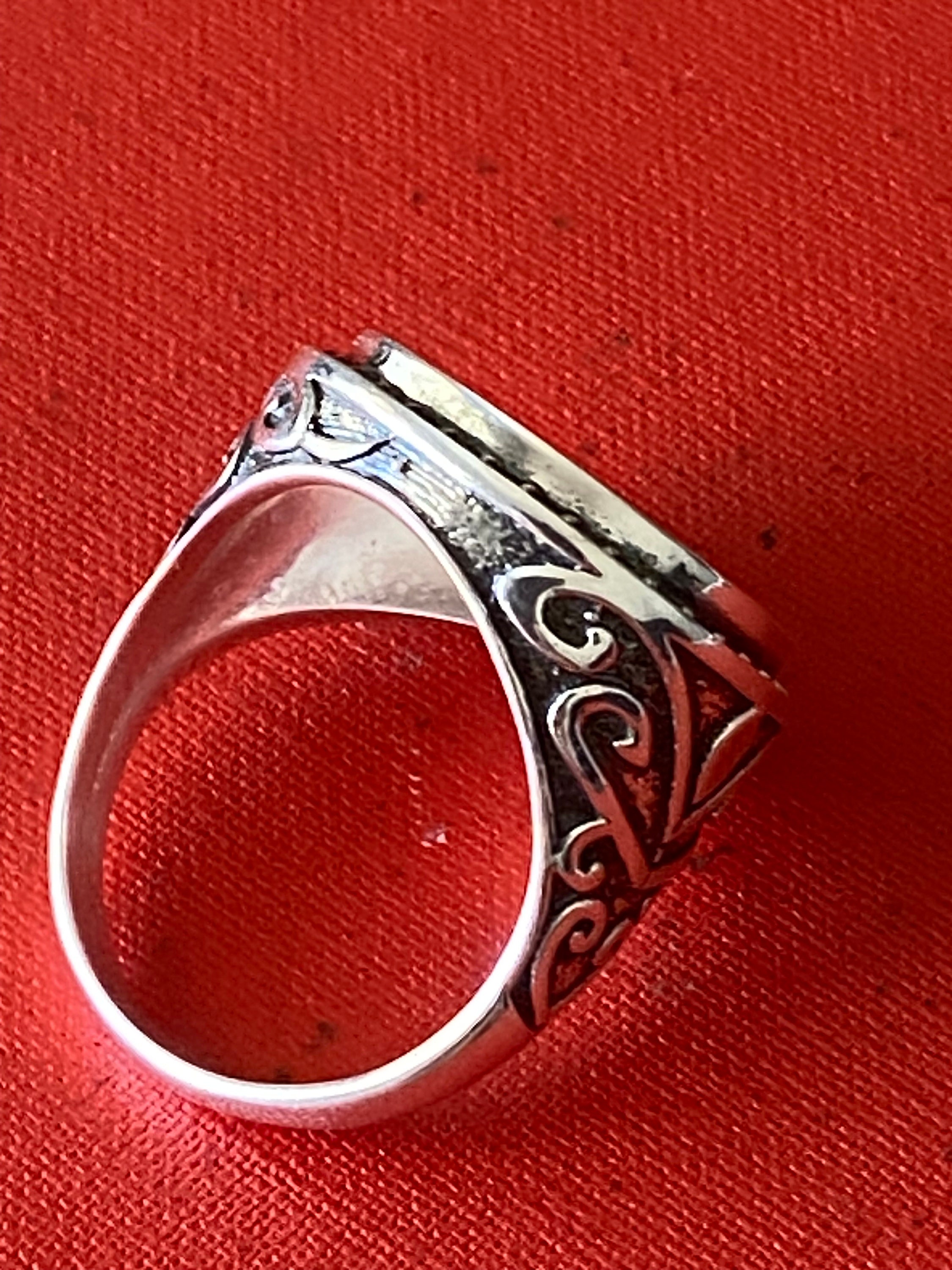 Crusader Coin RING 925 Silver Templar Cross 1300AD - Etsy