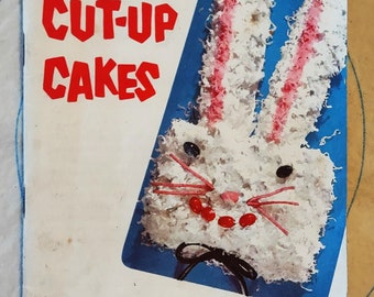 Baker's Coconut CUT-UP CAKES 1956 Decorating Pamphlet