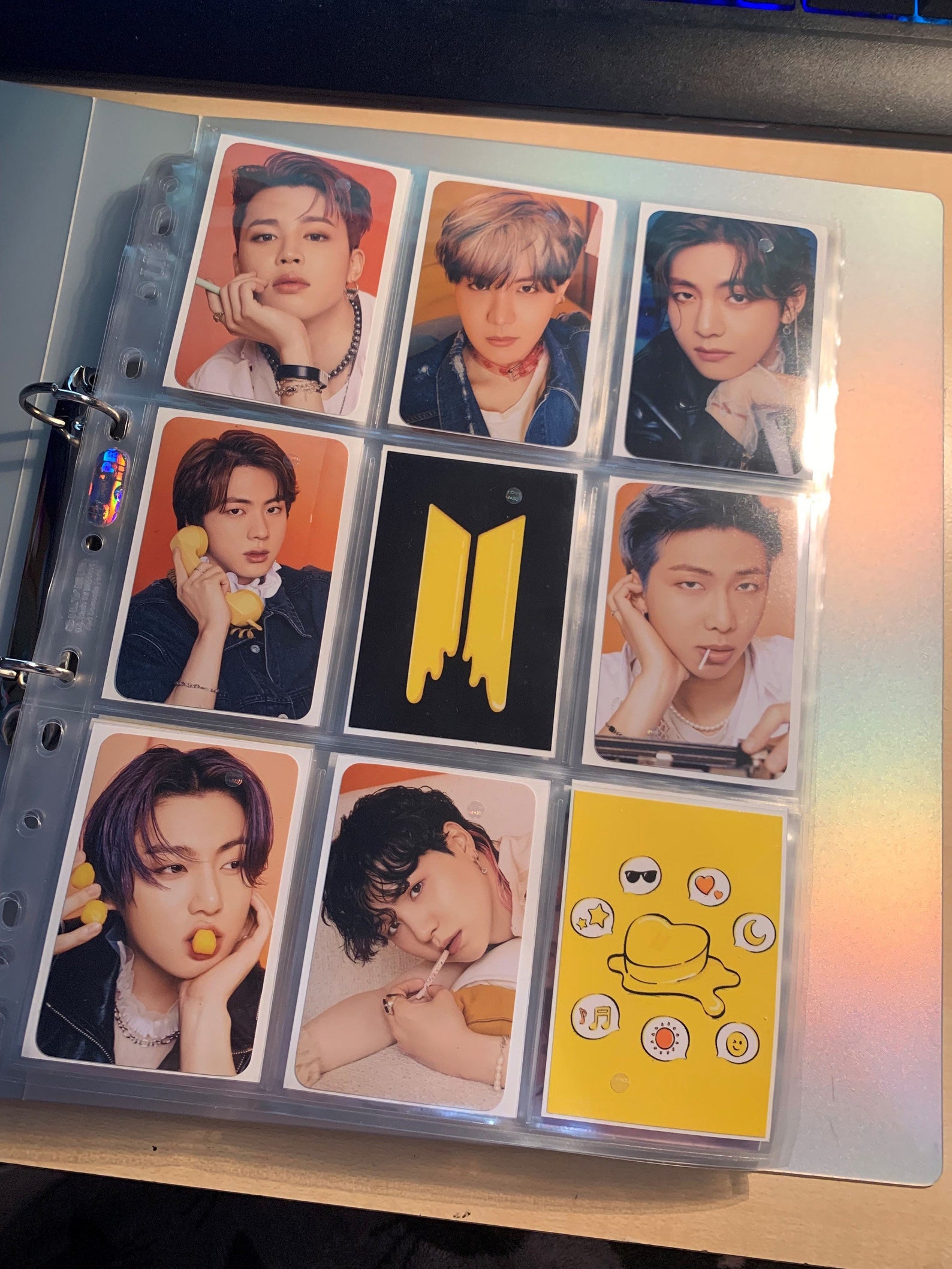 Kpop Filler Cards for Binders Etsy