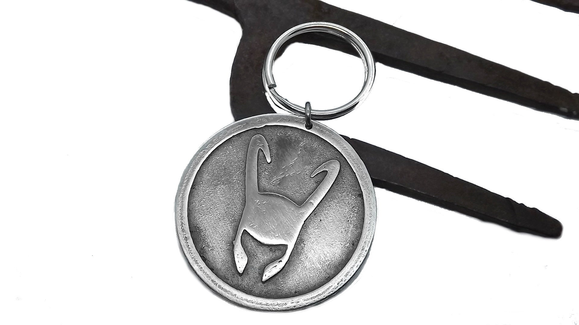 Collana Marvel Loki – Ciondolo Scettro Degli Avengers – Nuova Con Etichette – Oro