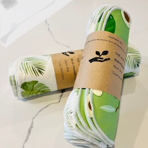 Eco-Friendly & Organic Reusable Washable Natural Bamboo Cleansing Cloth