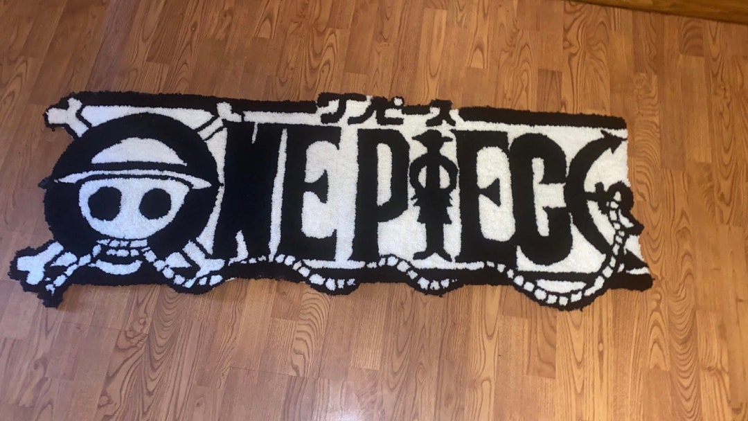 One Piece Anime Rug Etsy