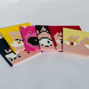 Baku Bros Perler Bead Coasters