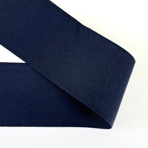 REMNANT - Men&#39;s grosgrain ribbon 45 mm color navy
