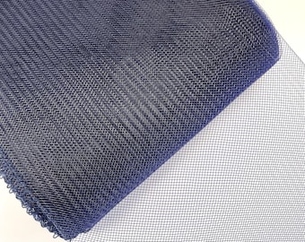 Crinol trim 15 cm, navy blue - Made in Switzerland