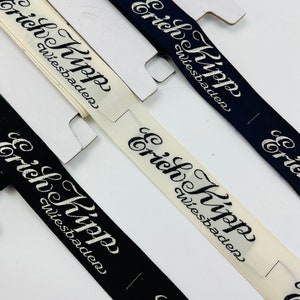 Vintage name labels - Erich Kipp Wiesbaden