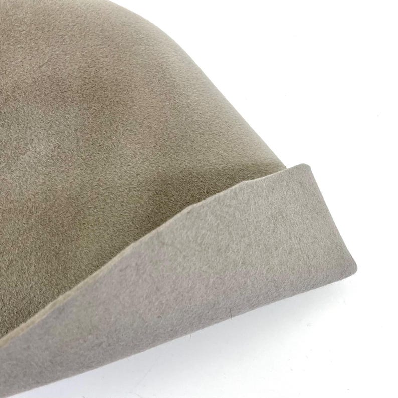 Vintage Velour Felt Cones, Single-sided, Cocon Color - Etsy