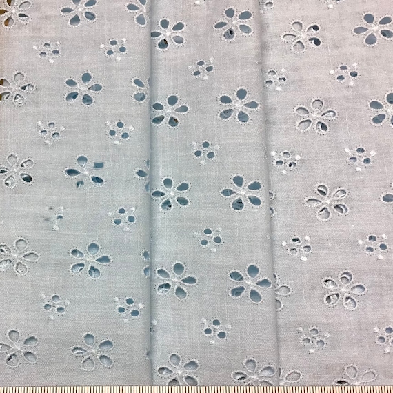 Cotton Fabric With Hole Pattern Patchwork Quilting Fabric Etsy