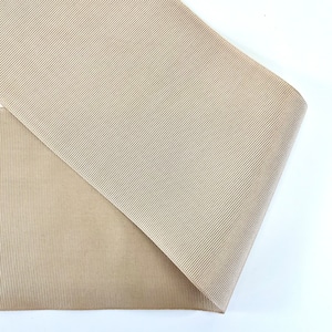 Vintage grosgrain lint 100 mm breed kleur zand