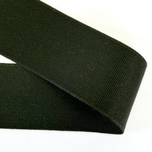 Grosgrain lint heren, 38 mm breed, kleur dennengroen