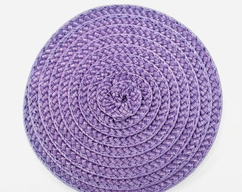 Hat base fascinator base lilac 10 cm