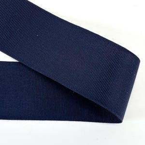 Men&#39;s grosgrain ribbon 38 mm color navy
