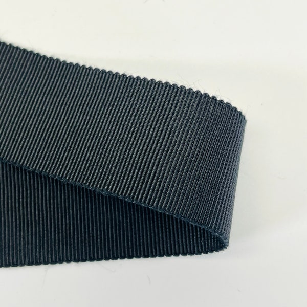 Ripsband schwarz  25mm 100 % Rayon