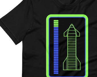 SpaceX Starship Patch T-Shirt
