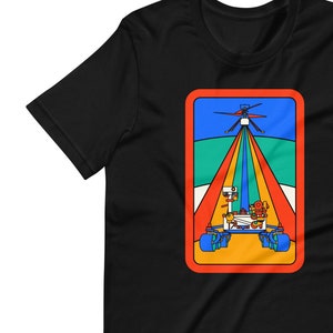 Mars Perseverance and Ingeuity Mission Patch T-Shirt