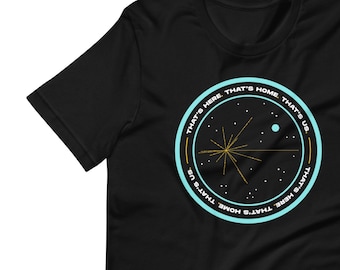 Voyager Pale Blue Dot Mission Patch T-Shirt