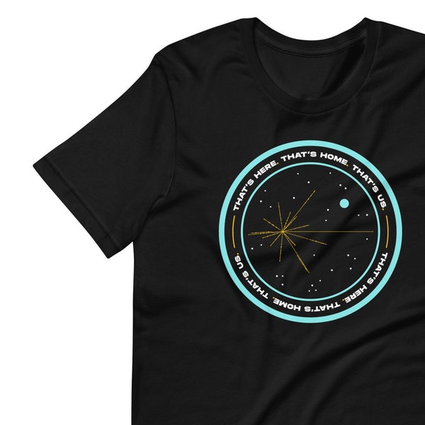 Voyager Pale Blue Dot Mission Patch T-Shirt