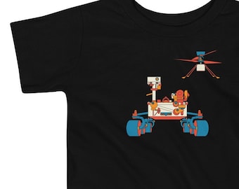 Mars 2020 - Perseverance and Ingenuity Toddler T-Shirt