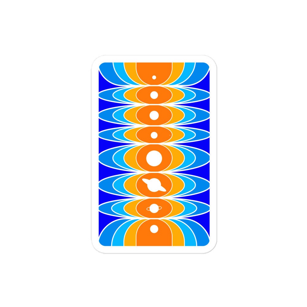 Solar System Sticker