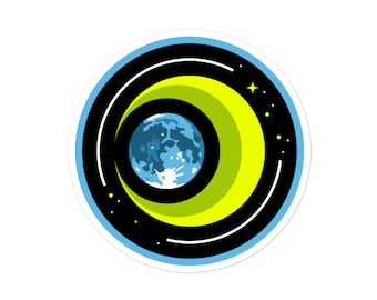 Moon Sticker