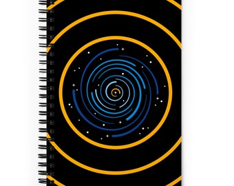 Spiral Galaxy Notebook
