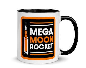 Mega Moon Rocket Mug